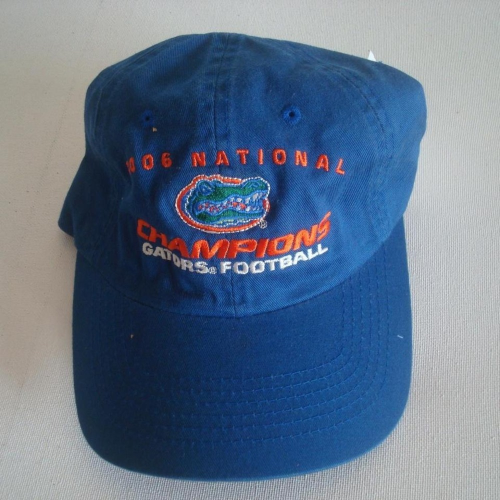 FLORIDA GATORS 2006 CHAMPS‎ HAT CAP VINTAGE 00S Y2K B3
